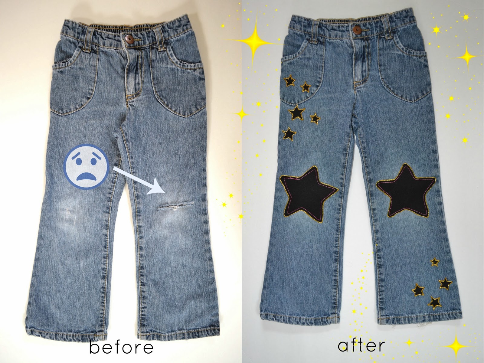 Make a Cute Monster Patch for Kids' Jeans