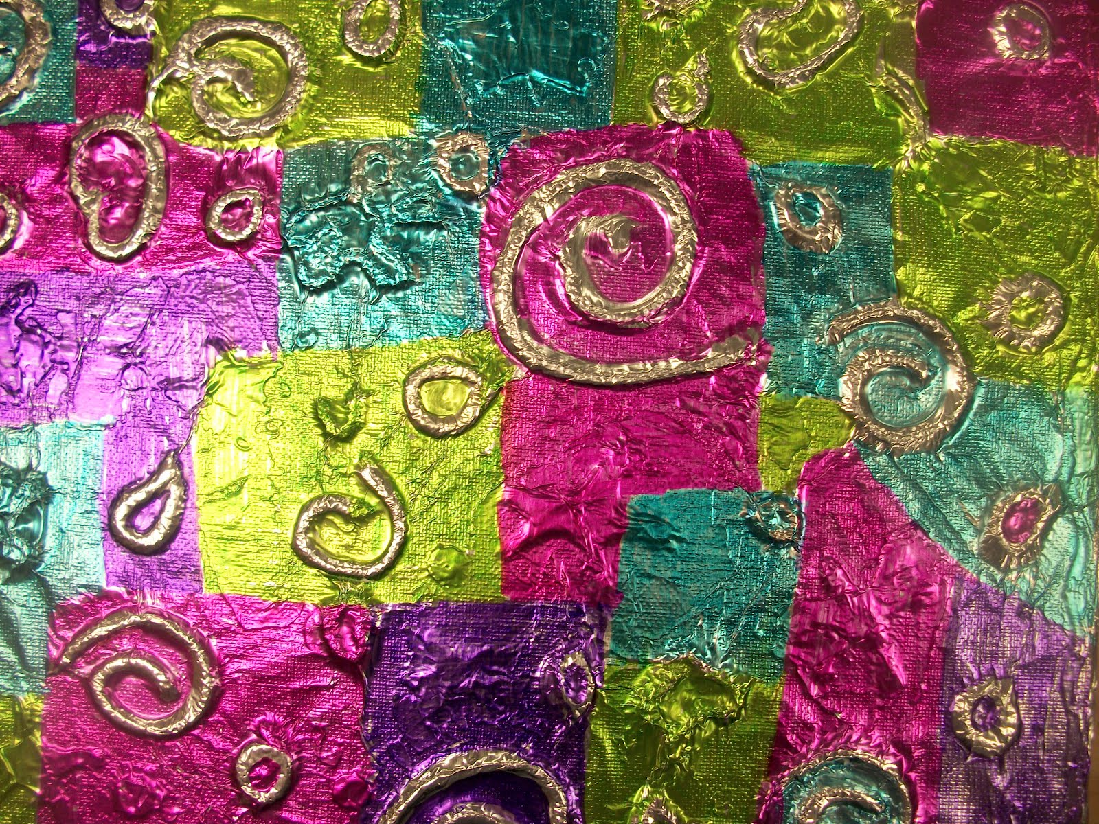 we heart art foil embossing