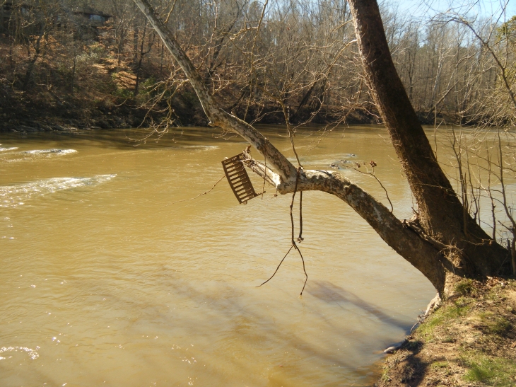 weltanschuuang Bankfull Flood on the Haw River, North Carolina
