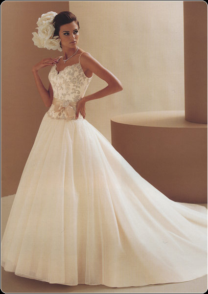 vintage wedding dress