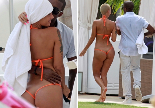 Amber Rose Nude Snaps Diatribes Over Leak