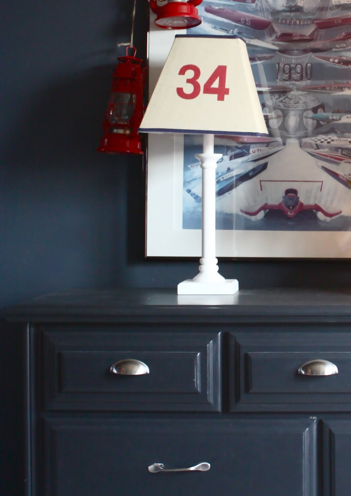 The Yellow Cape Cod Stars and Stripes Boys Room