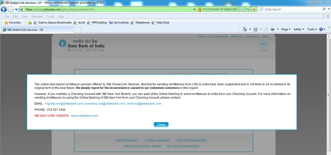 Aware Of Indian Culprits Sbi Remittance Not Available 2013