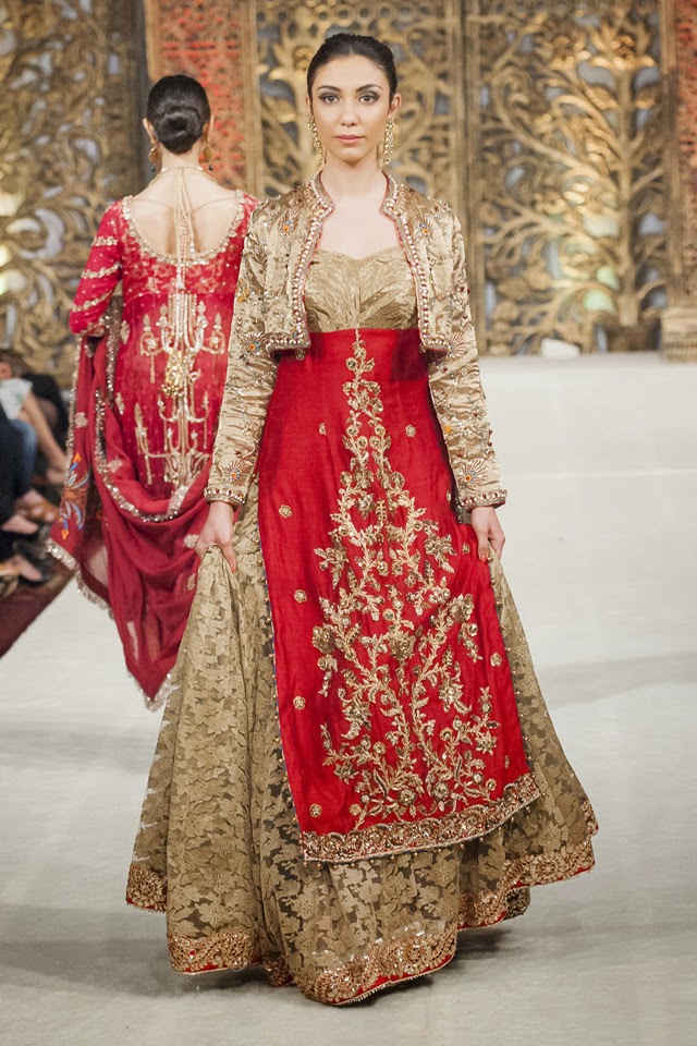 Pakistani Fashion Collection Online Rana Noman Bridal Collection At Pakistan Fashion Week London 14