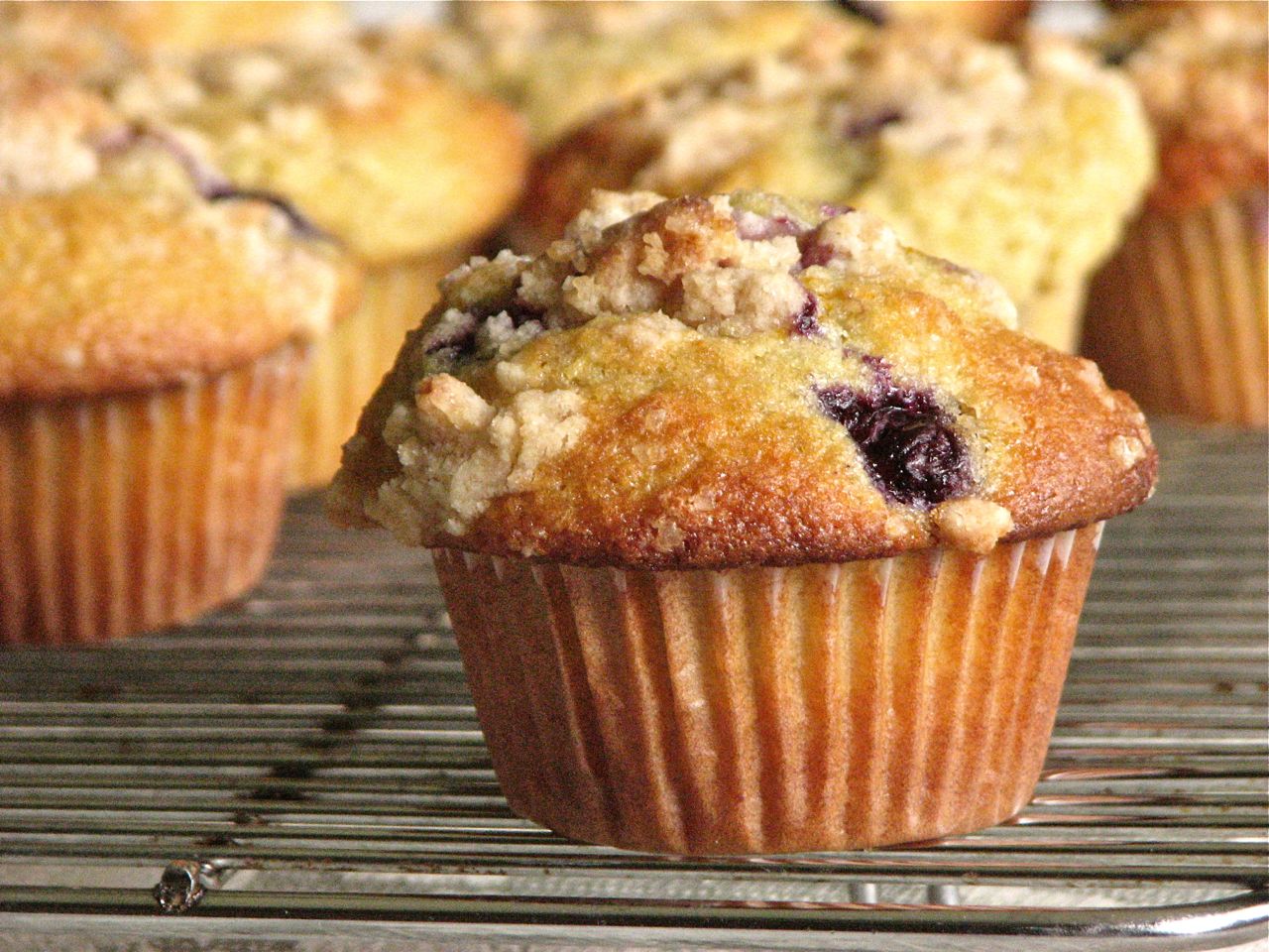 Delectably Mine Blueberry Orange Muffins