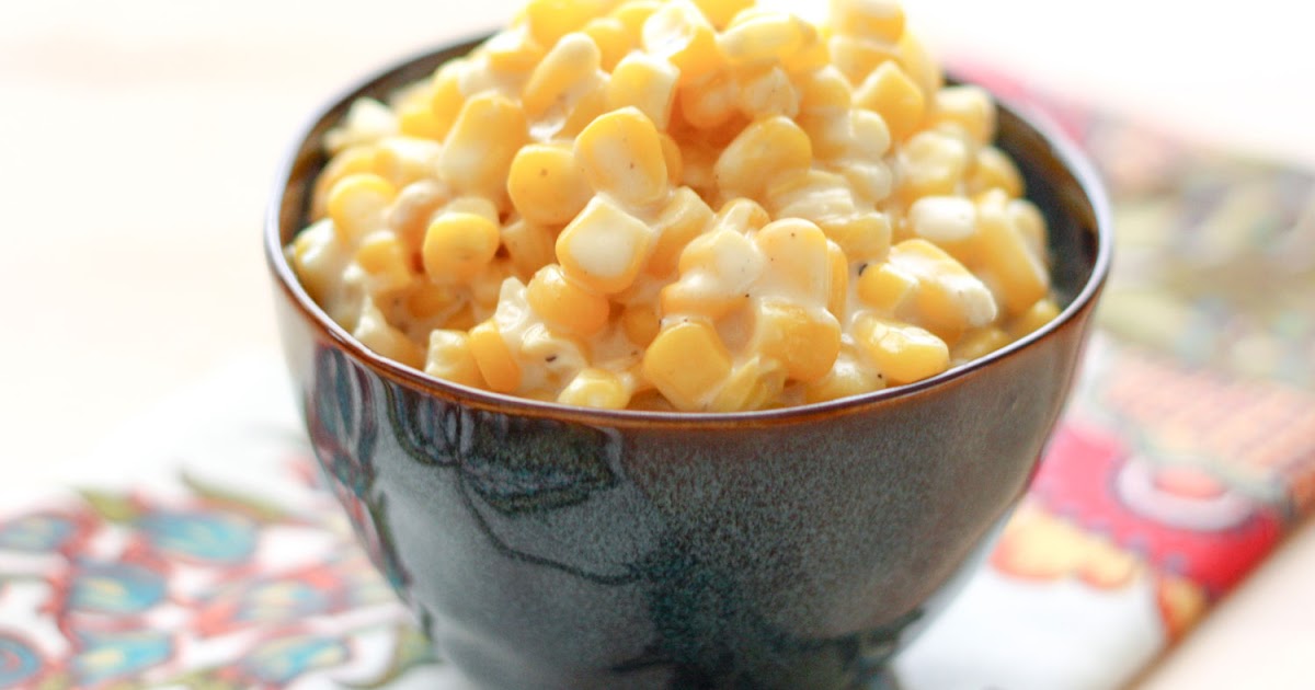 Barefeet In The Kitchen Rudy's SlowCooker Creamed Corn