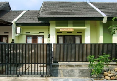 contoh desain pagar rumah minimalis