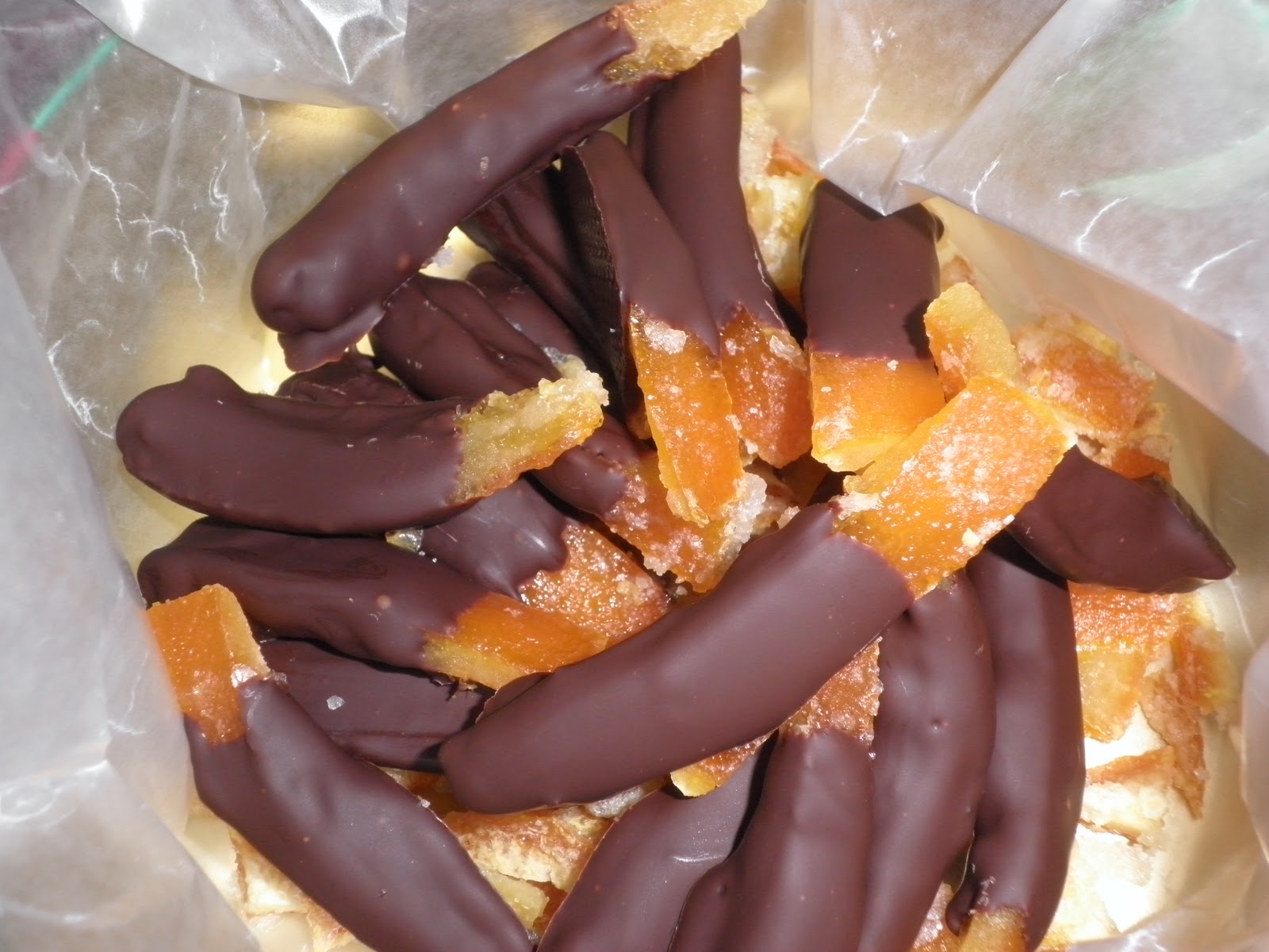 Desserts by Annie Chocolate Covered Candied Orange Zest