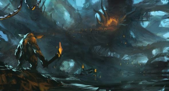 Grosnez deviantart ilustrações fantasia ficção científica Covil de goblins Grosnez deviantart ilustrações fantasia ficção científica Covil de goblins