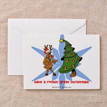 Rockin' Christmas Greeting Cards (Pk of 10)