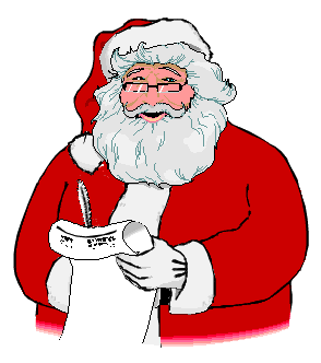 Resultado de imagen para navidad  carta a santa gif