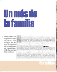 Diari Ara: Un Més de la Família