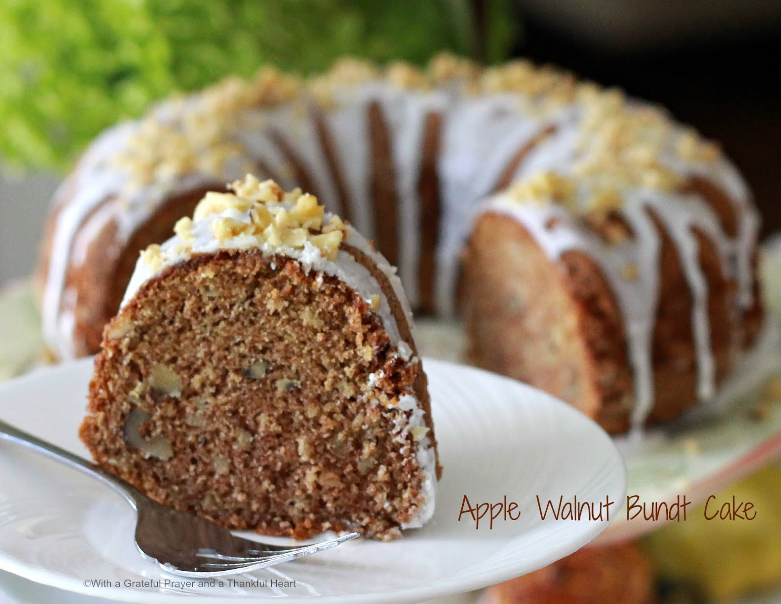 CinnamonWalnut Bundt Cake Recipe — Dishmaps