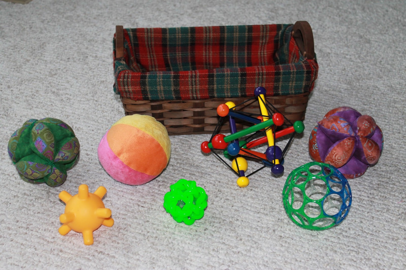 Montessori Beginnings Infant materials 9 and 12 months