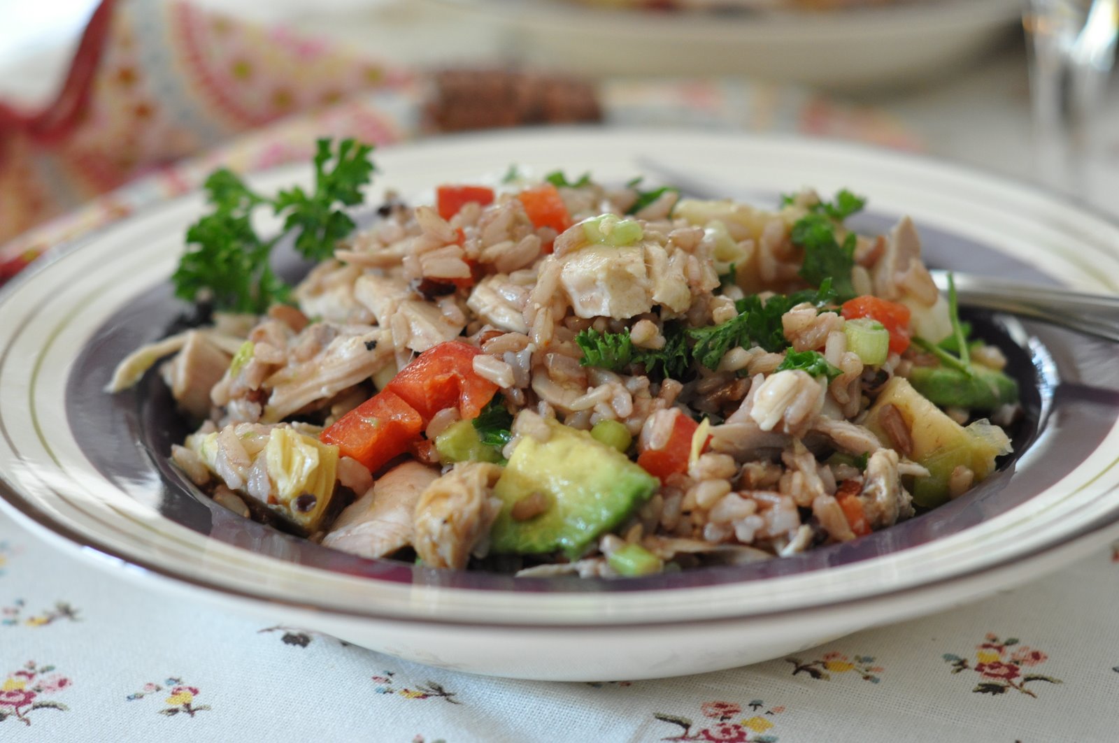 Mennonite Girls Can Cook Wild Rice & Artichoke Chicken Salad