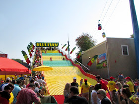 Giant slide at the State Fair