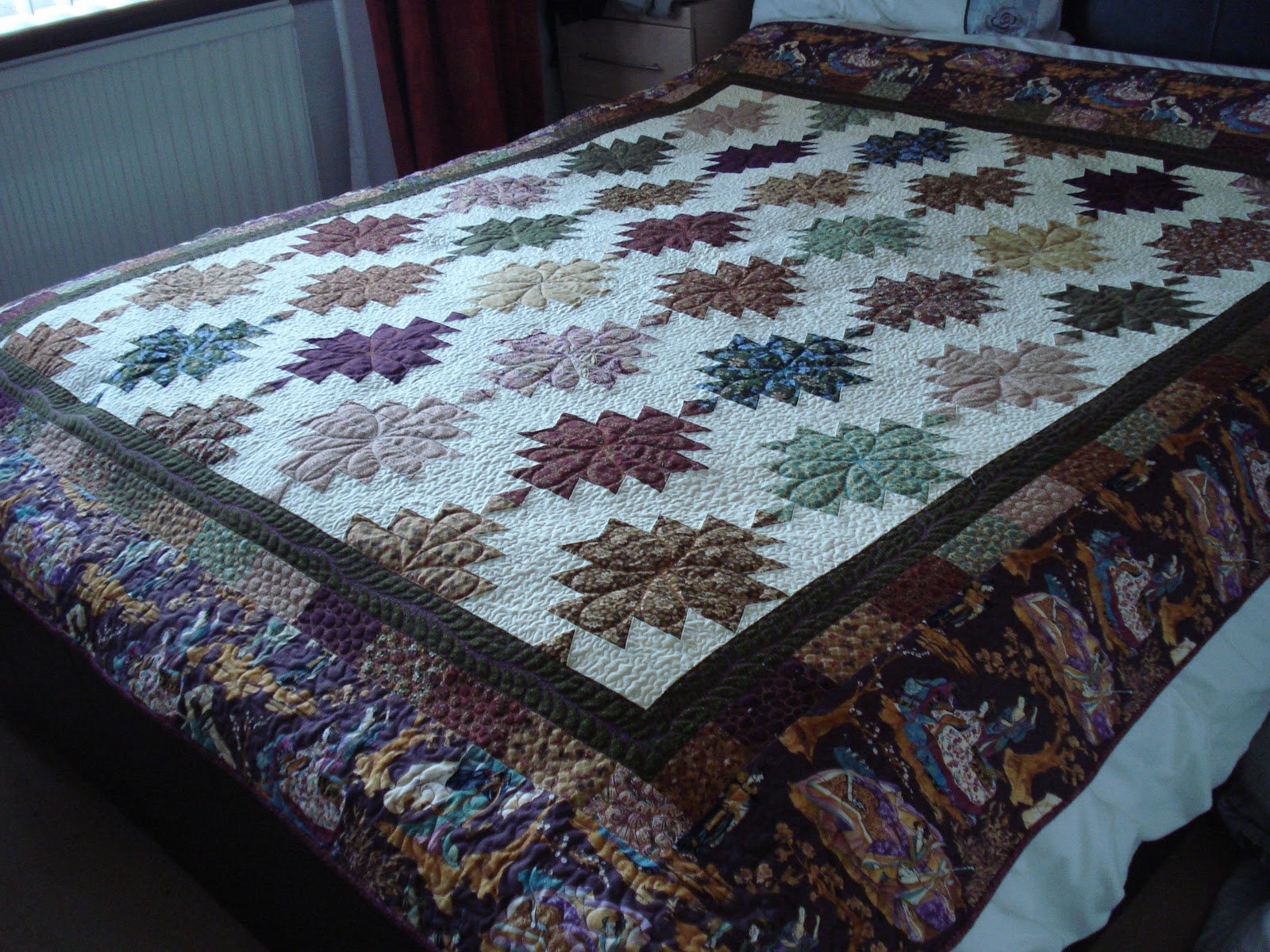 Quilt japanese lantern quilts blocks patterns pattern bastings block chinese quiltsonbastings au 2010 asian The Nifty Stitcher: Oriental Lantern Quilt