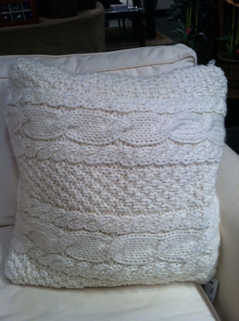 Create A Home You Love Pottery Barn Style Knit Pillow