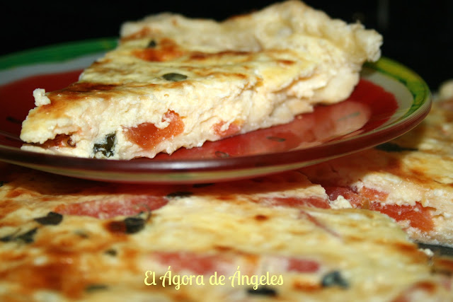 Tarta Templada De Tomate
