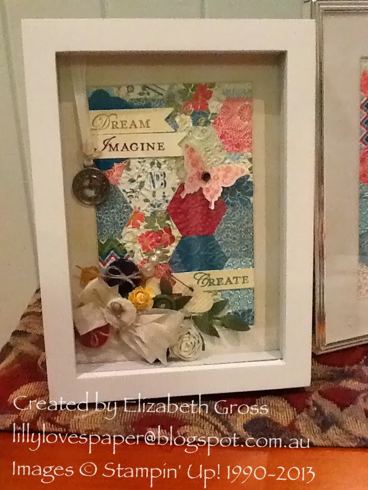 Paper Patchwork Framed Art