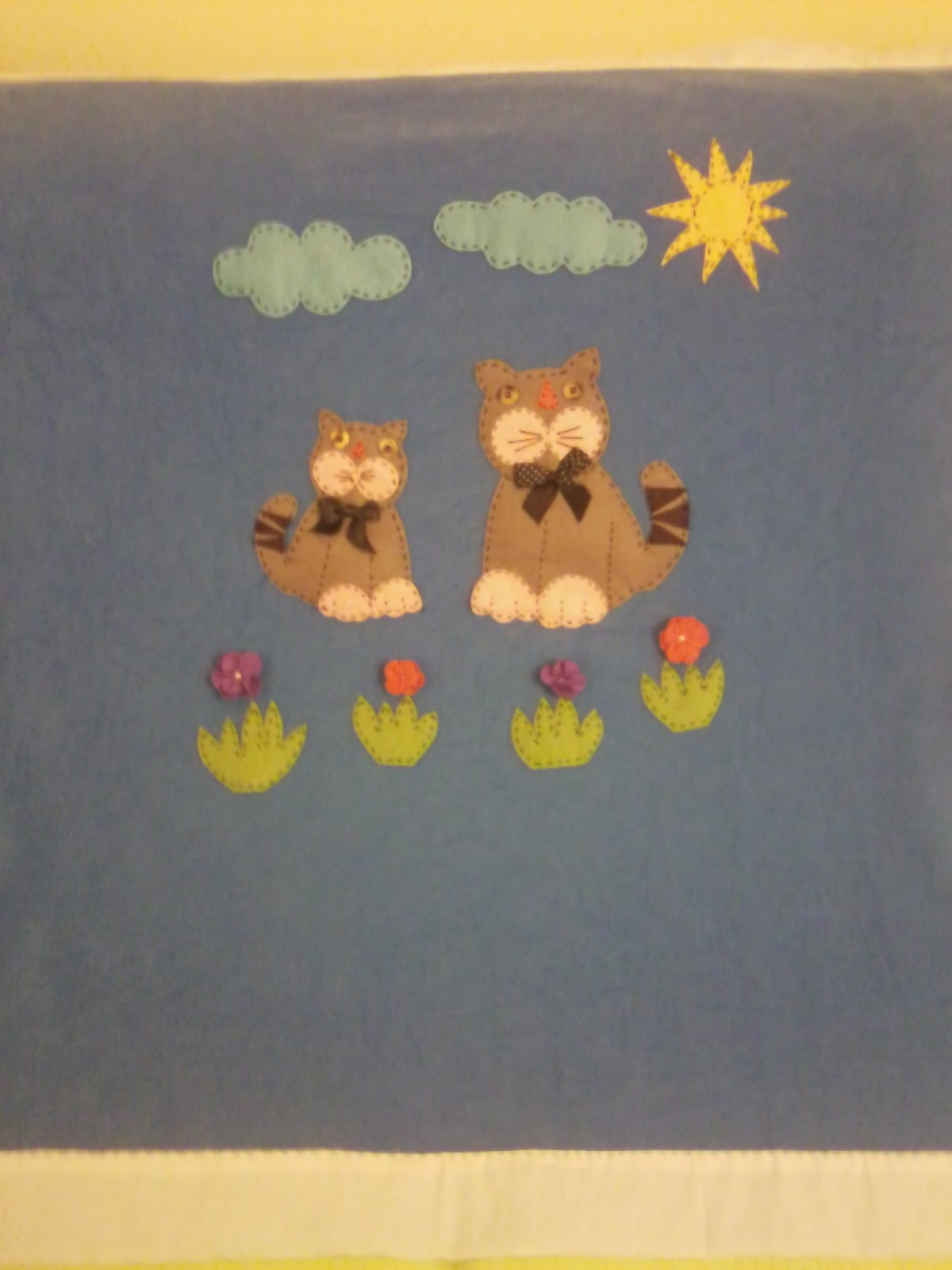 * Keçe Battaniye süsleme