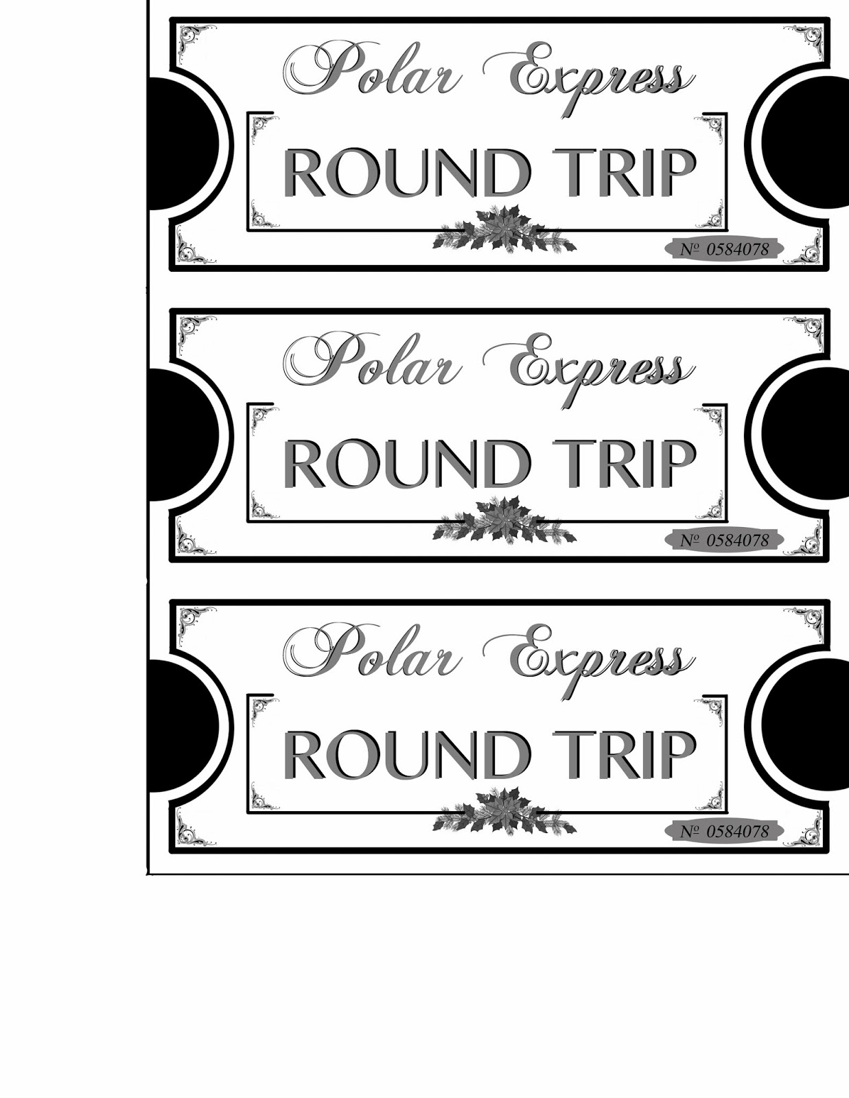 free printable tickets