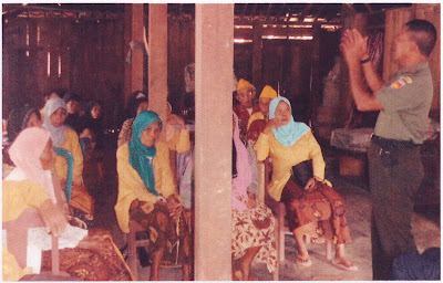 DANRAMIL 16/MIRI MELAKSANAKAN KEGIATAN KOMSOS DENGAN KOMPONEN KBT