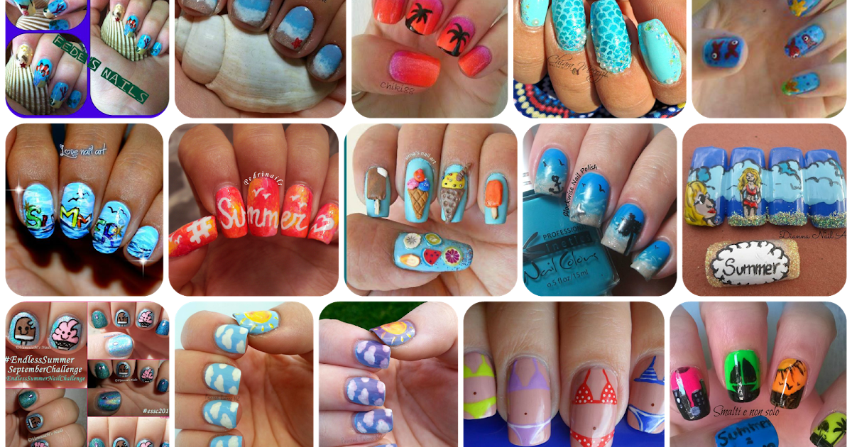 1 Endless Summer Nail Challenge Summer ♡ Pedrìnails