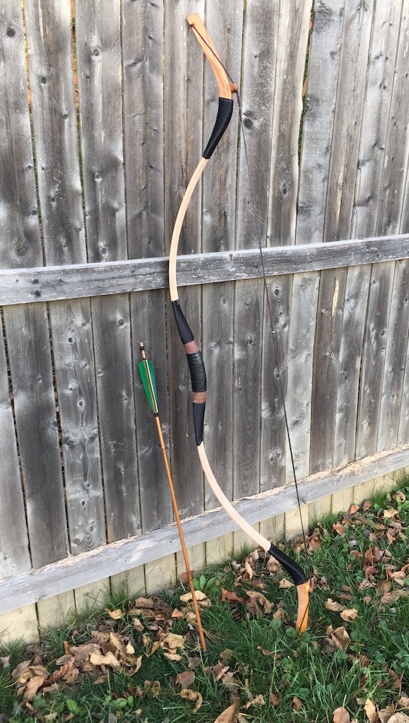 Blog O'Stuff Shooting my Mongol Bow with Bamboo Arrows
