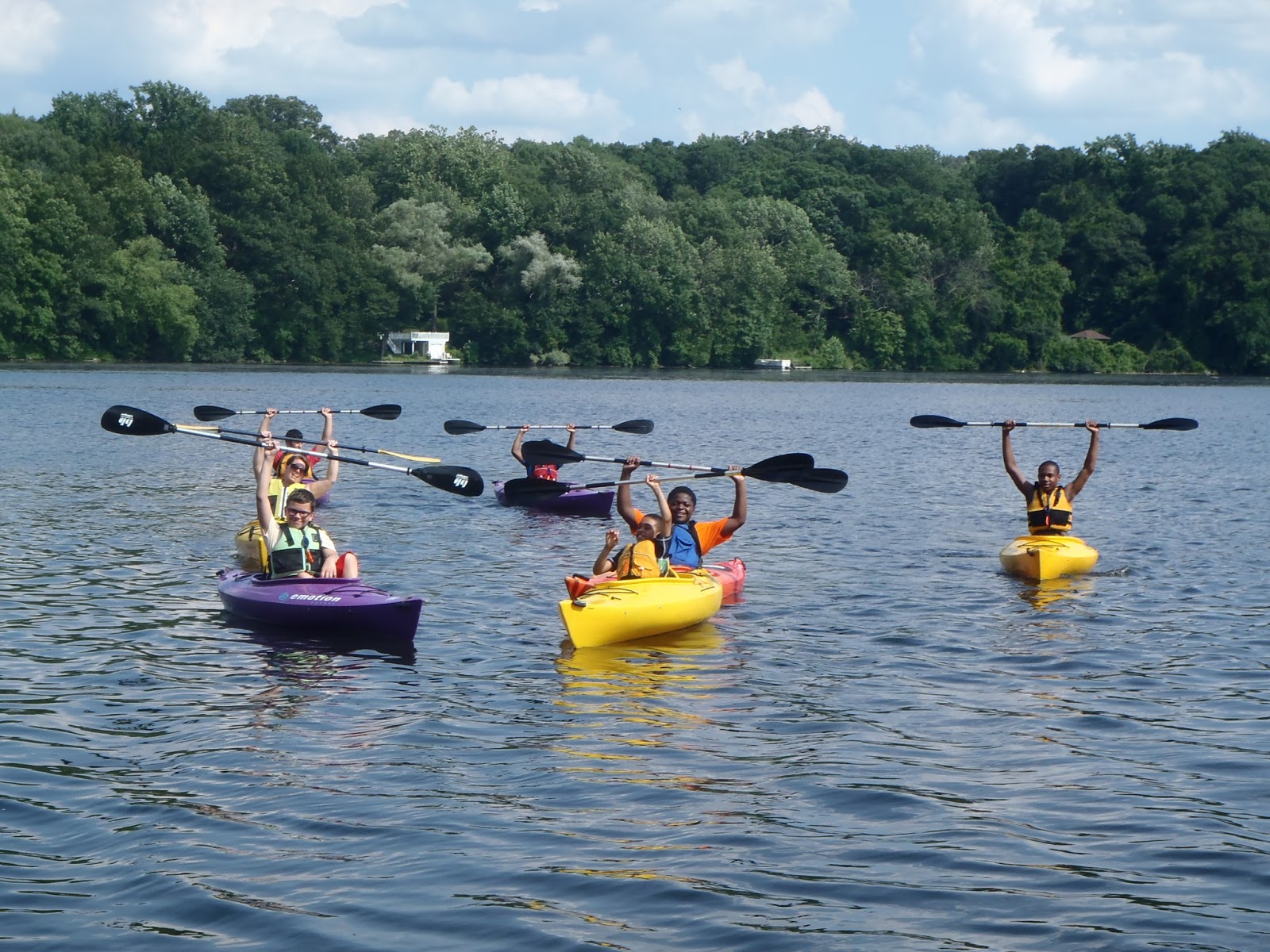 John's Kayak Paddling Pompton Lake