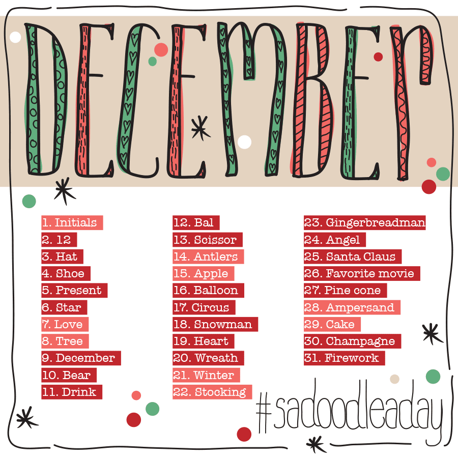 December.png 900×900 pixels (With images) | Drawing challenge, Sketch