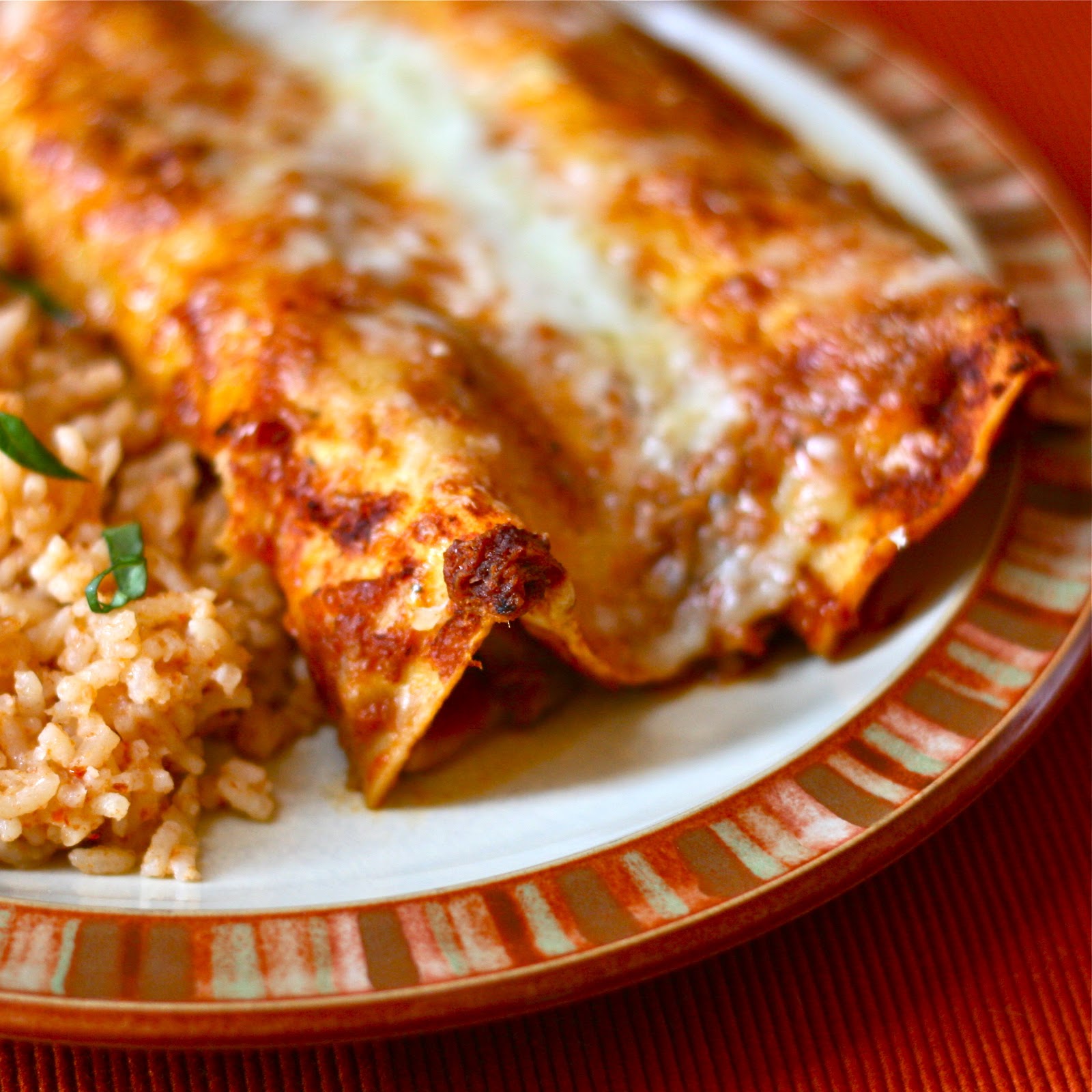 E is for Enchiladas {with leftover turkey} e is for eat