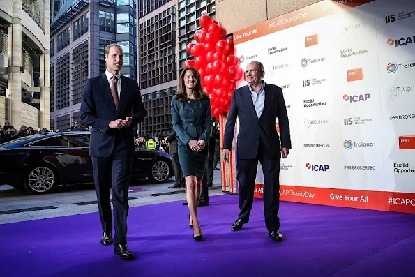 Catherine, Duchess of Cambridge and Prince William, Duke of Cambridge attend the ICAP's 23rd Annual Charity Day