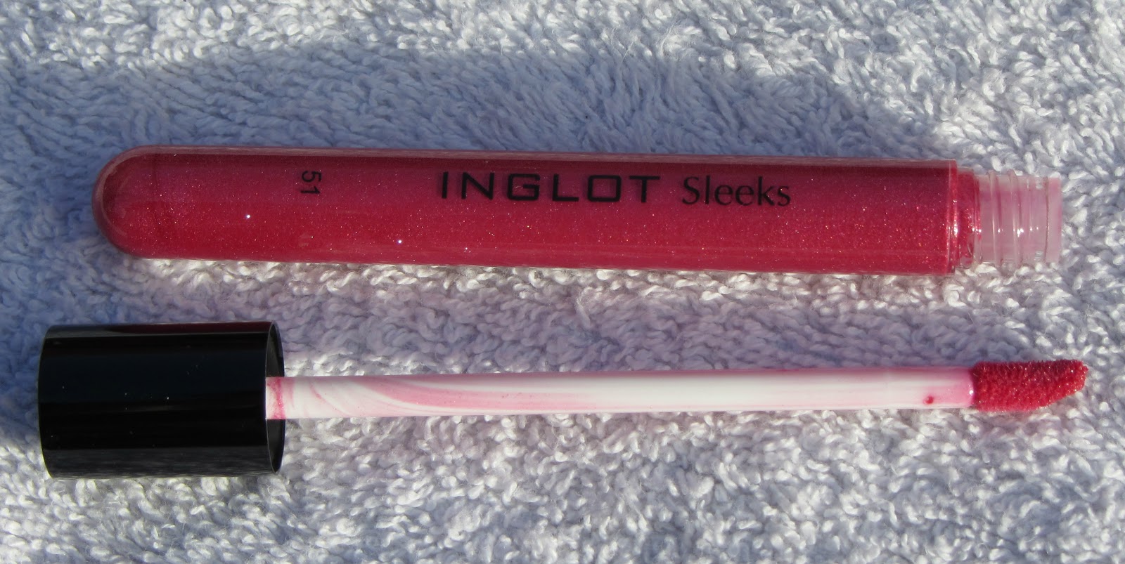 *Nina's Bargain Beauty* Inglot Sleeks Lip Gloss 51 Review