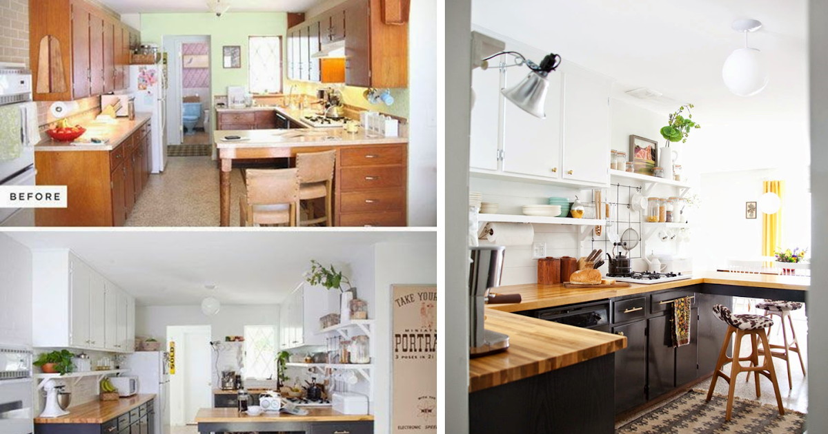 Decoración fácil: antes y despues de una cocina sin obras