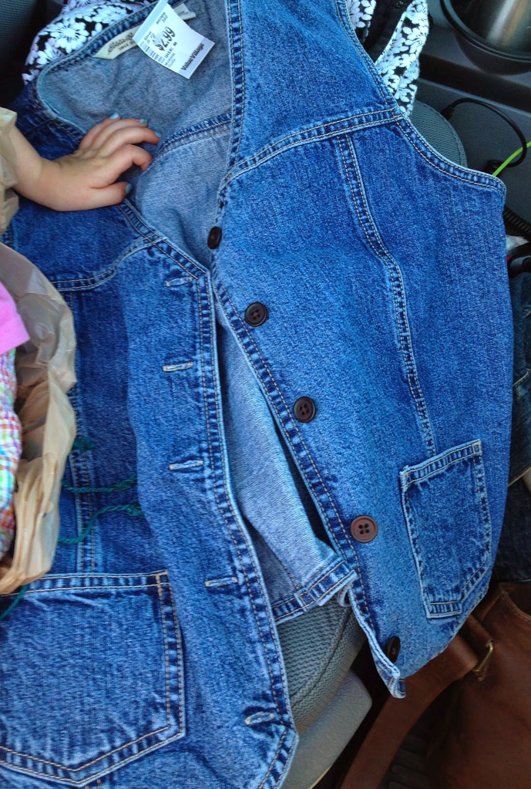 VV Boutique Style DIY Denim Vest