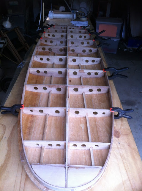 wood surfboard