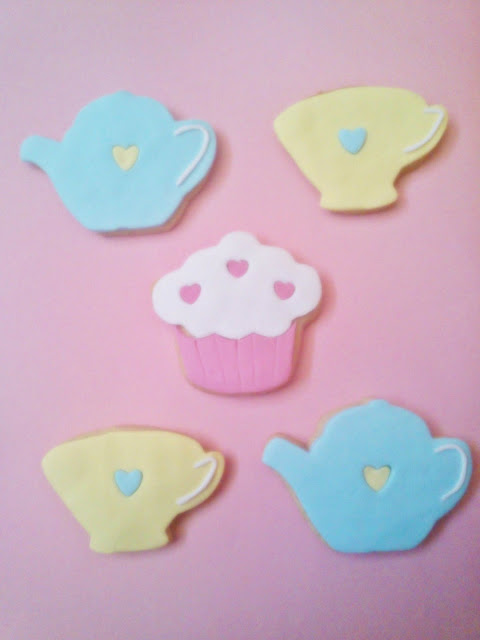 Galletas Con Fondant: Tarde De Té
