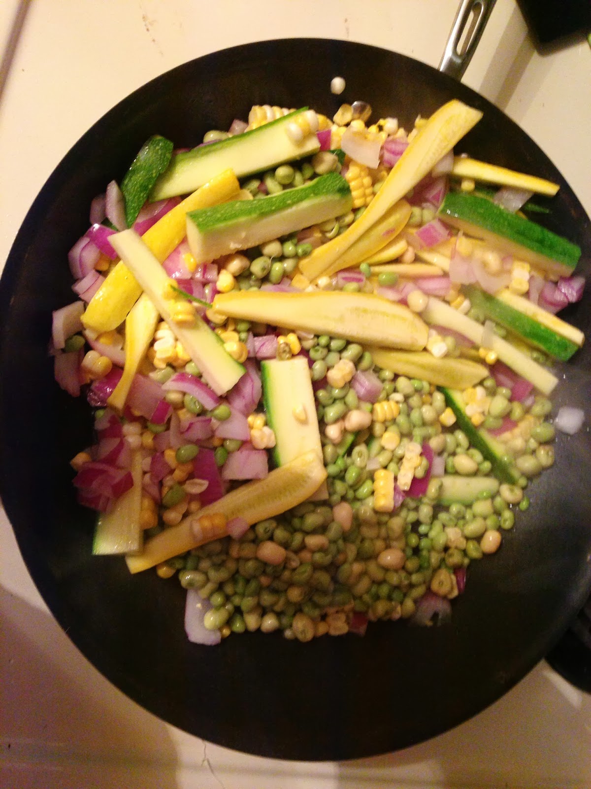 The Tasty Table Vegetarian Curry Stir Fry and Coconut Rice