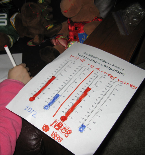 Brimful Curiosities: The Schoolchildren's Blizzard by Marty Rhodes