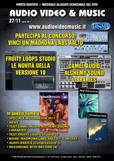 Audio Video & Music 27 - Aprile 2011 | TRUE PDF | Mensile | Professionisti | Audio Recording | Software | Hardware