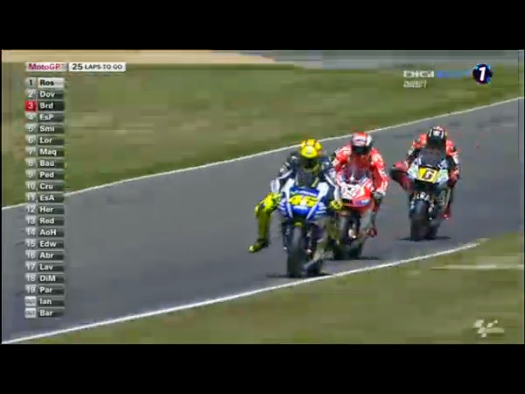 Velentino Rossi Action in Le Mans Circuit 2014 Lap 3 Position 1 Velentino Rossi Action in Le Mans Circuit 2014 Lap 3 Position 1