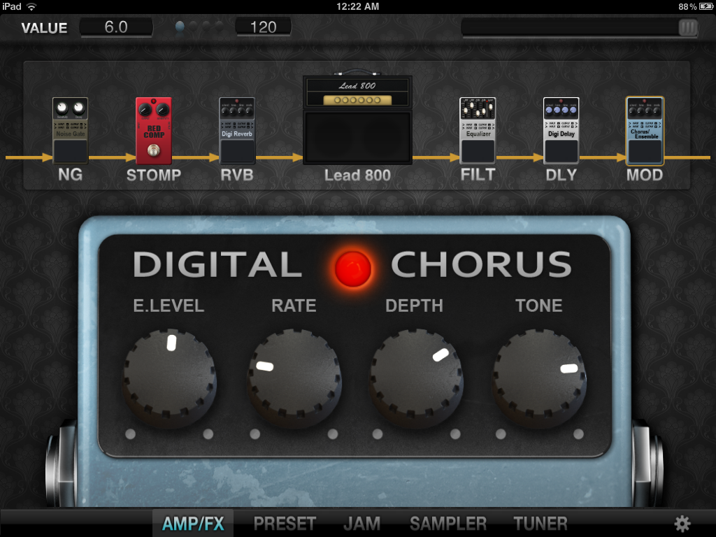 JamUp: JamUp Pro - iPad/iPhone Guitar Multi-Effect App and Interface