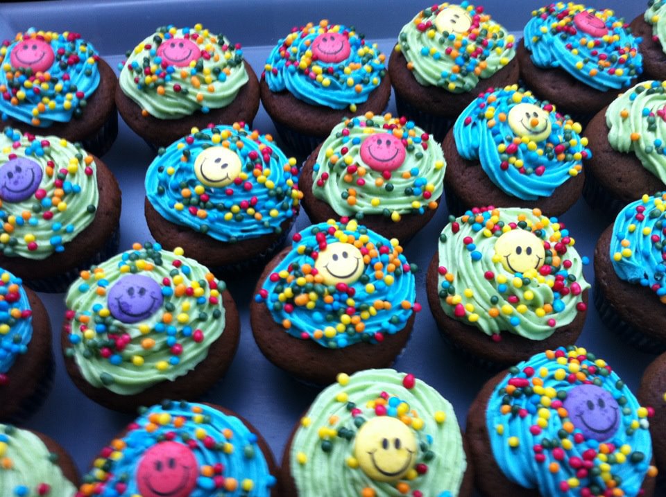 Dancing Cupcakes GeburtstagsCupcakes für meinen Vater!