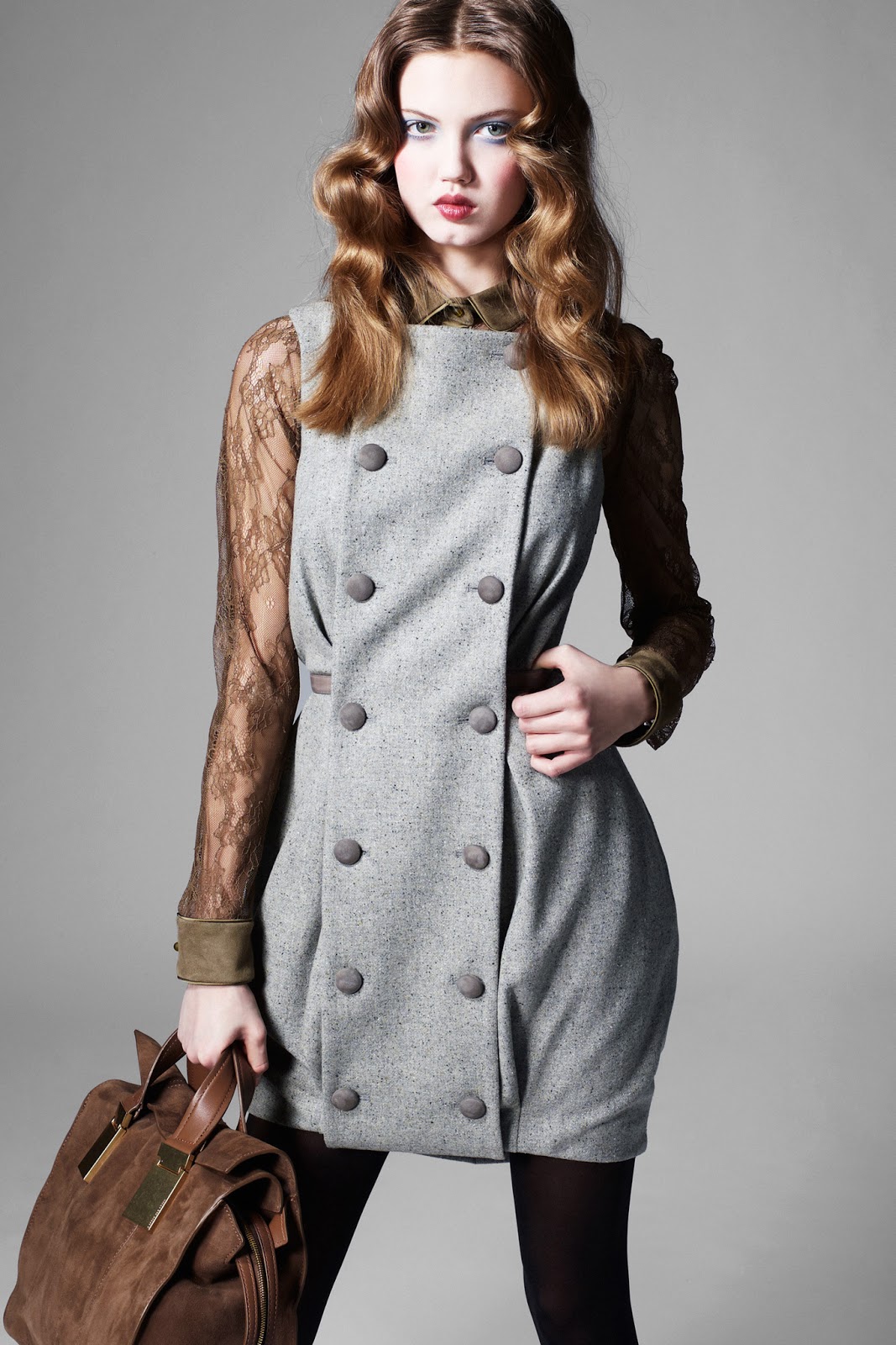 lindsey wixson for ZAC zac posen f/w 13.14 new york | visual optimism