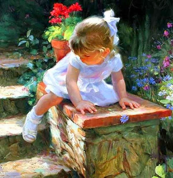 Children Paintings by Vladimir Volegov