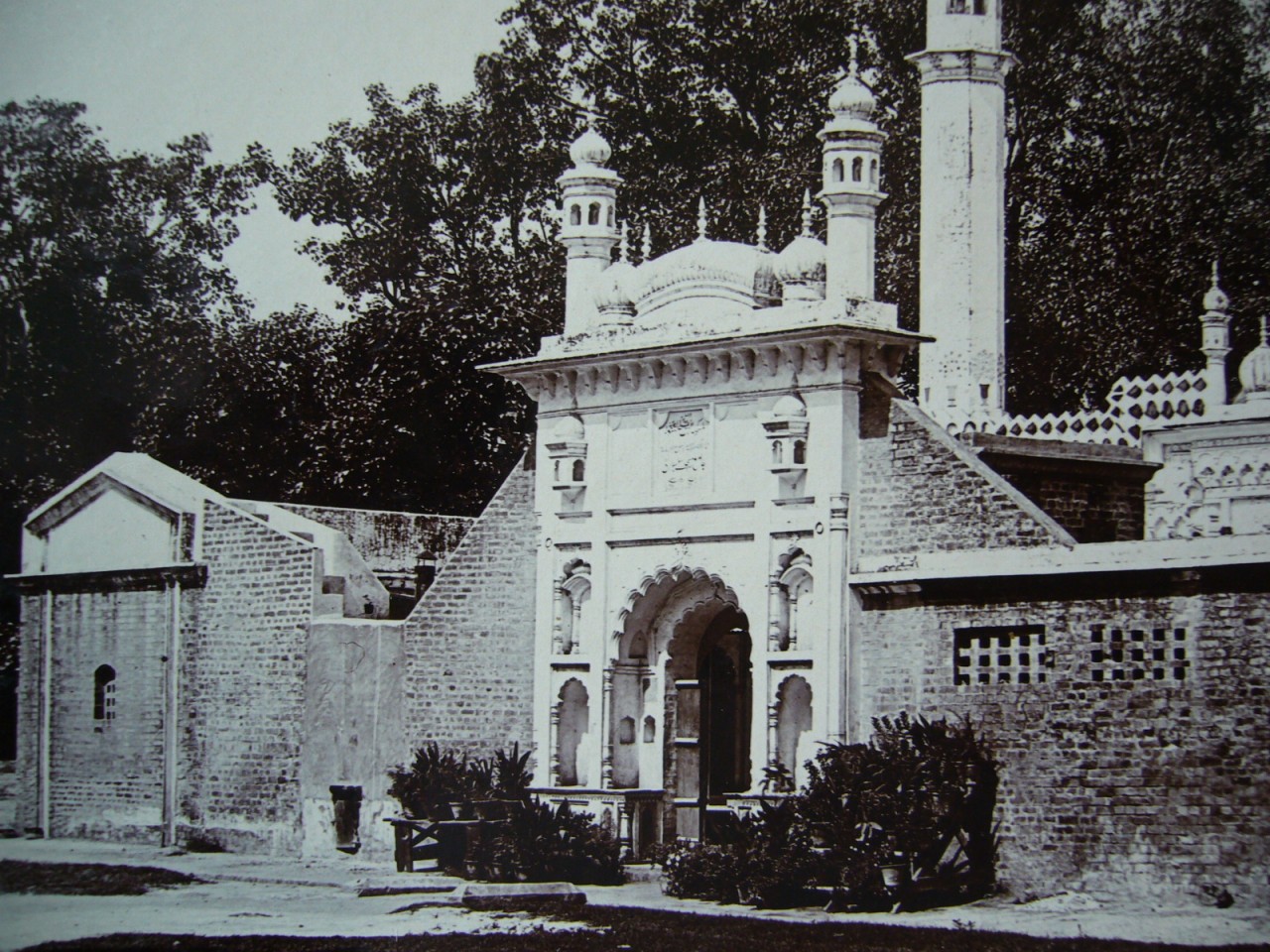 Juma Masjid in Roorkee, Uttarakhand - Late 19th or Early 20th Century - Old Indian Photos