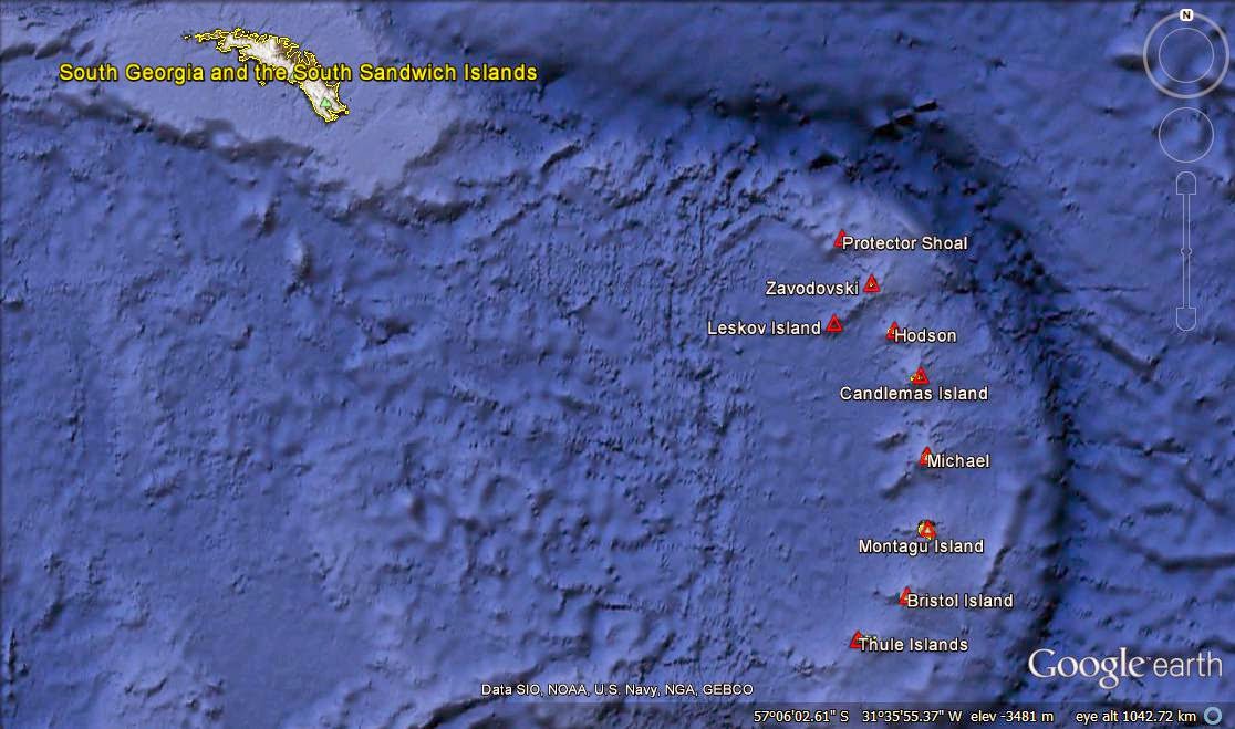 South Sandwich Islands Volcano Monitoring Blog About