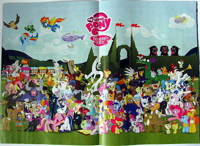 S2 cast poster from inside the UK MLP:FiM mag