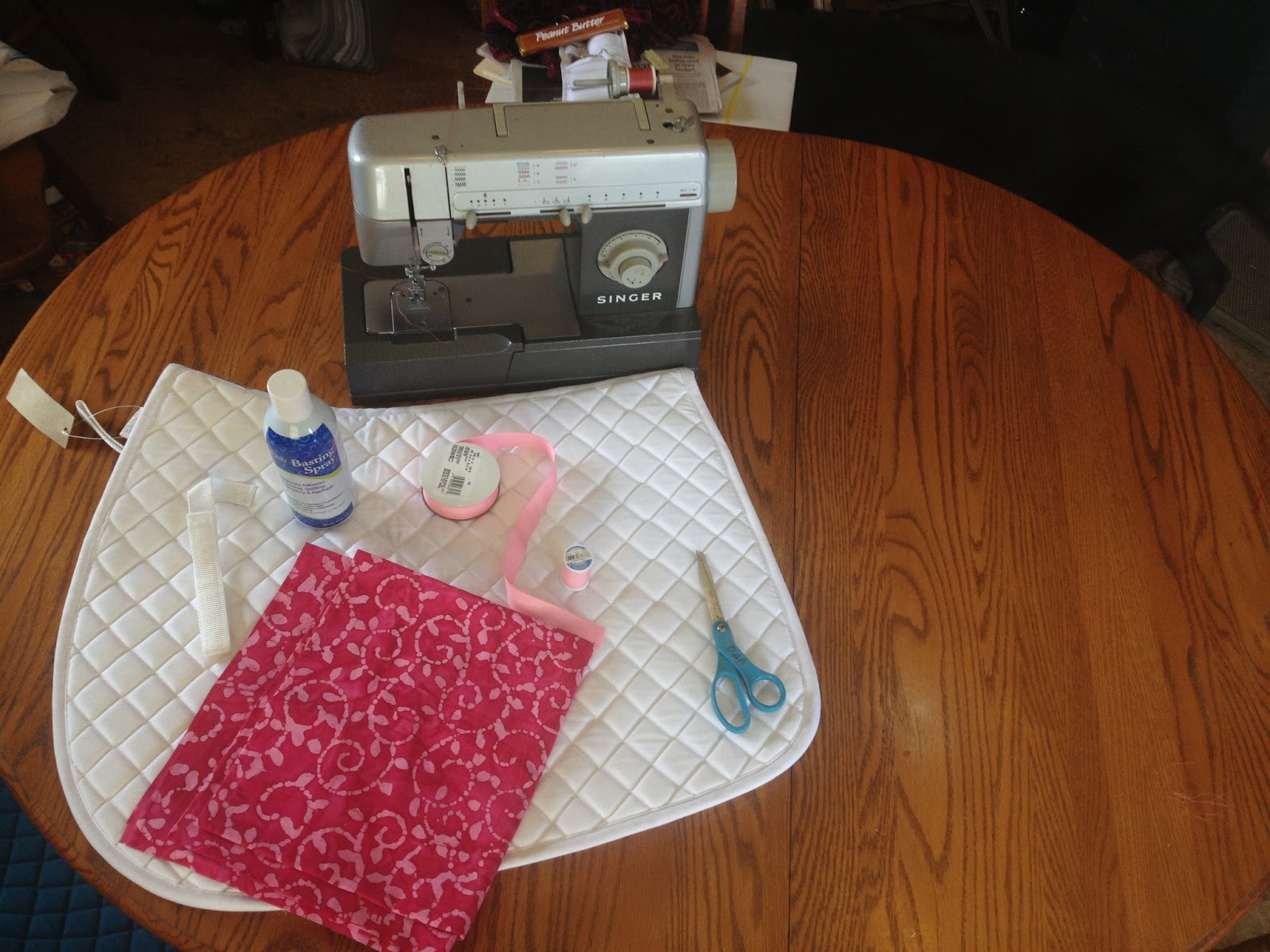 Against My Better Judgement: Handy-Dandy Super Easy Fun Saddle Pad